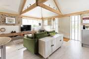 The original beams and exposed stonework are just stunning.