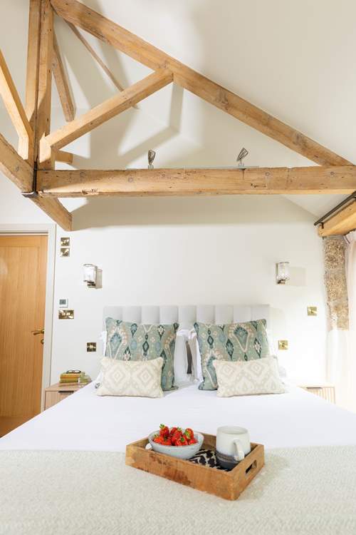 The beautiful bedroom.