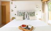 Luxurious crisp white linens on the sumptuous king-size bed.  - Thumbnail Image