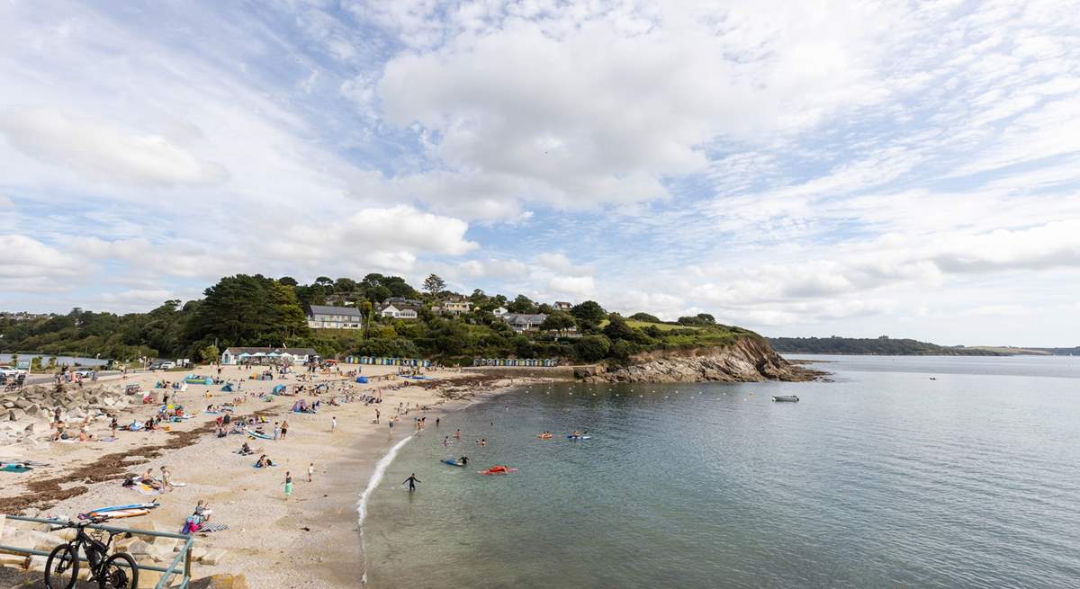 Enjoy the sandy coves of the south coast, maybe visit Swanpool near Falmouth. 