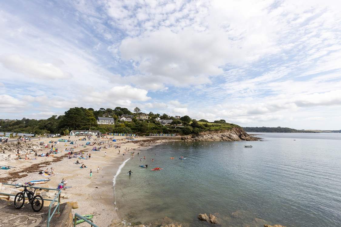 Enjoy the sandy coves of the south coast, maybe visit Swanpool near Falmouth.
