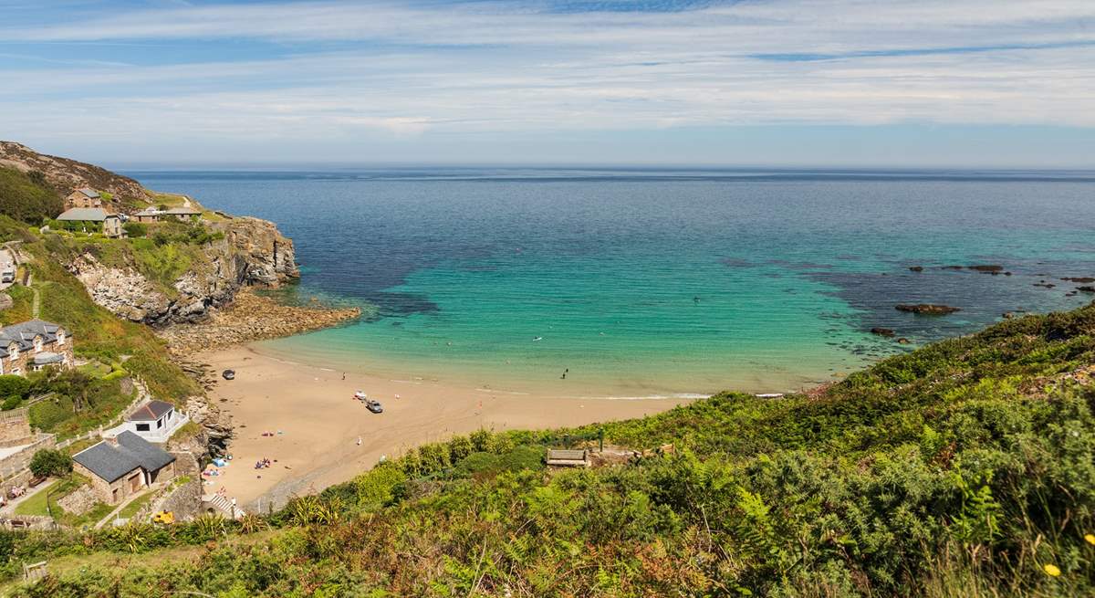 Trevaunance Cove and the pretty village of St Agnes is only a short drive away on the north coast. 