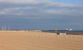 The sandy beach at Ryde is a great spot for a picnic. - Thumbnail Image