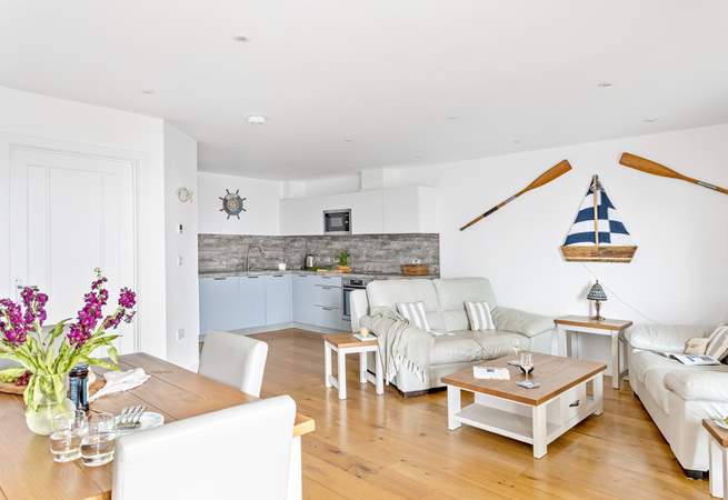 The open plan living-room will ensure you make the most of your time together.