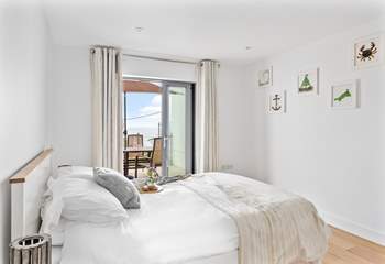 A king-size bed awaits in Bedroom 1.