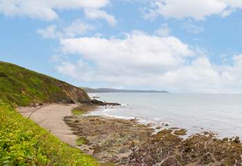 The south coast is peppered with secluded bays and sheltered waters.