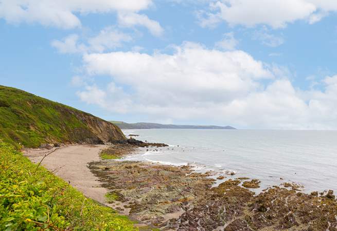 The south coast is peppered with secluded bays and sheltered waters.