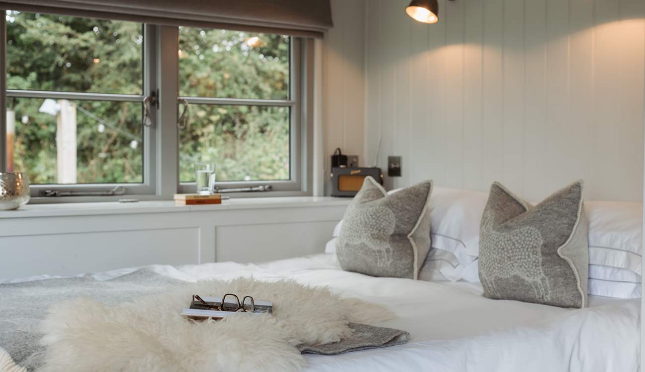 Savour those slow mornings in bed. 