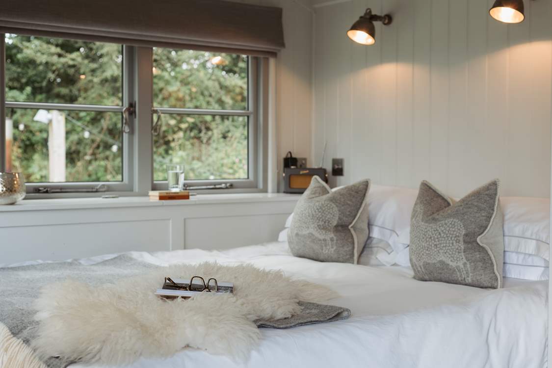 Savour those slow mornings in bed.