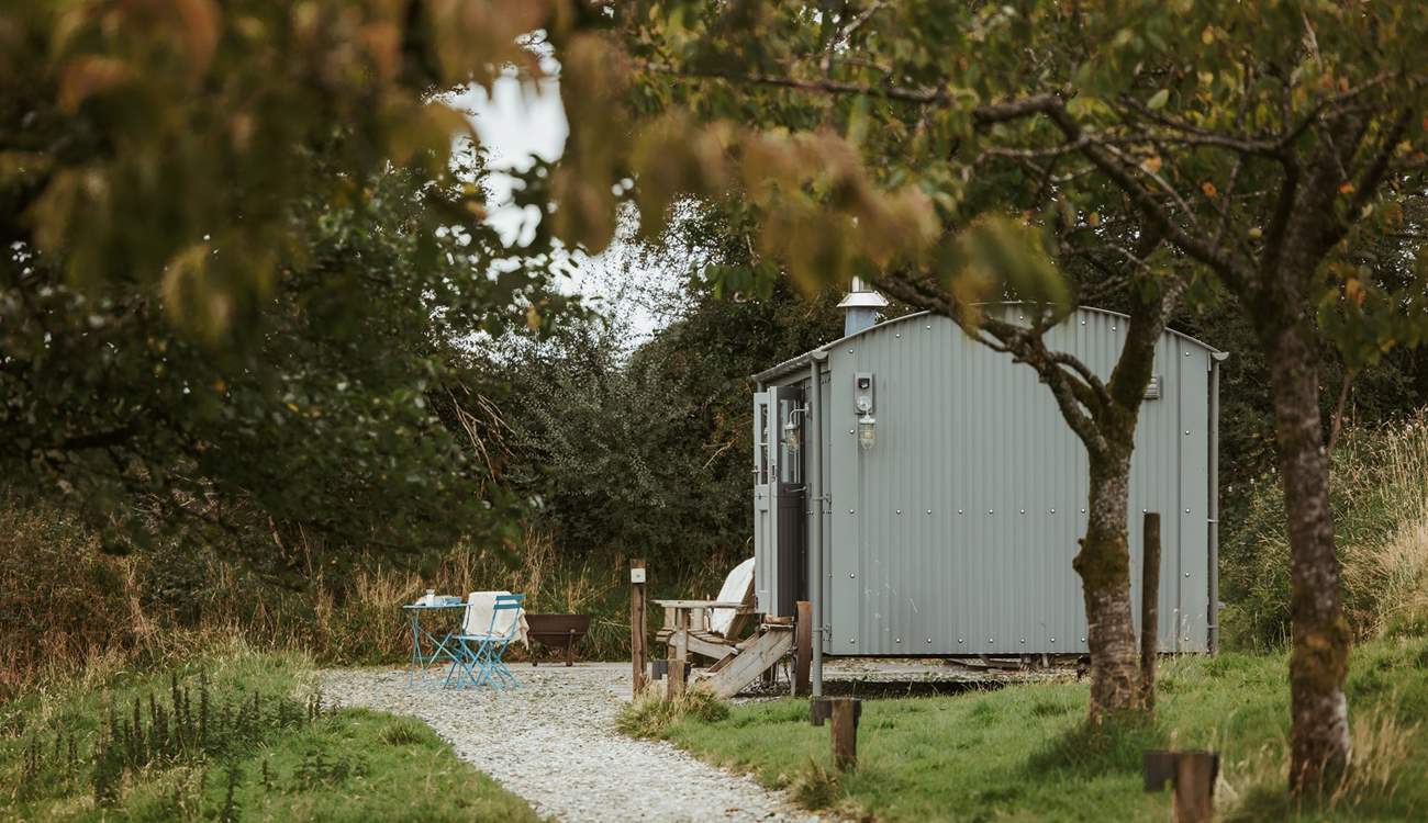 Hidden in the meadow where peace and tranquility awaits. 