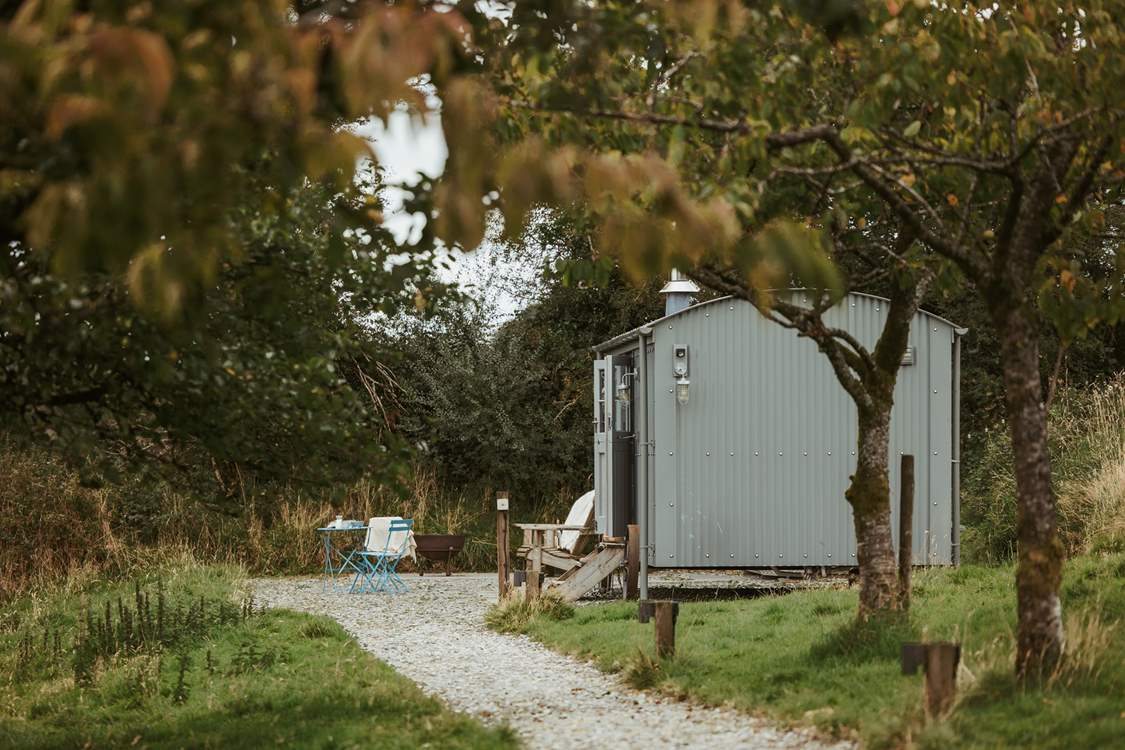 Hidden in the meadow where peace and tranquility awaits.