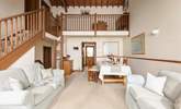 A delightful galleried landing runs across the width of the barn. - Thumbnail Image