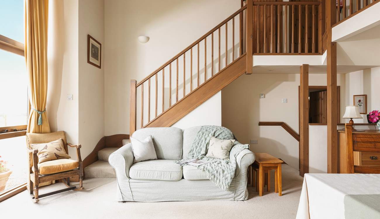 This light and airy space will welcome you in.