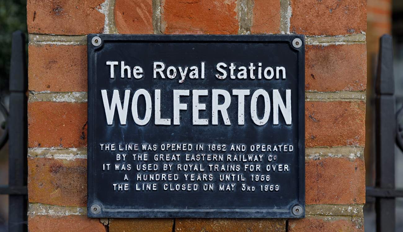 Take a peek at the Royal's historical railway station.