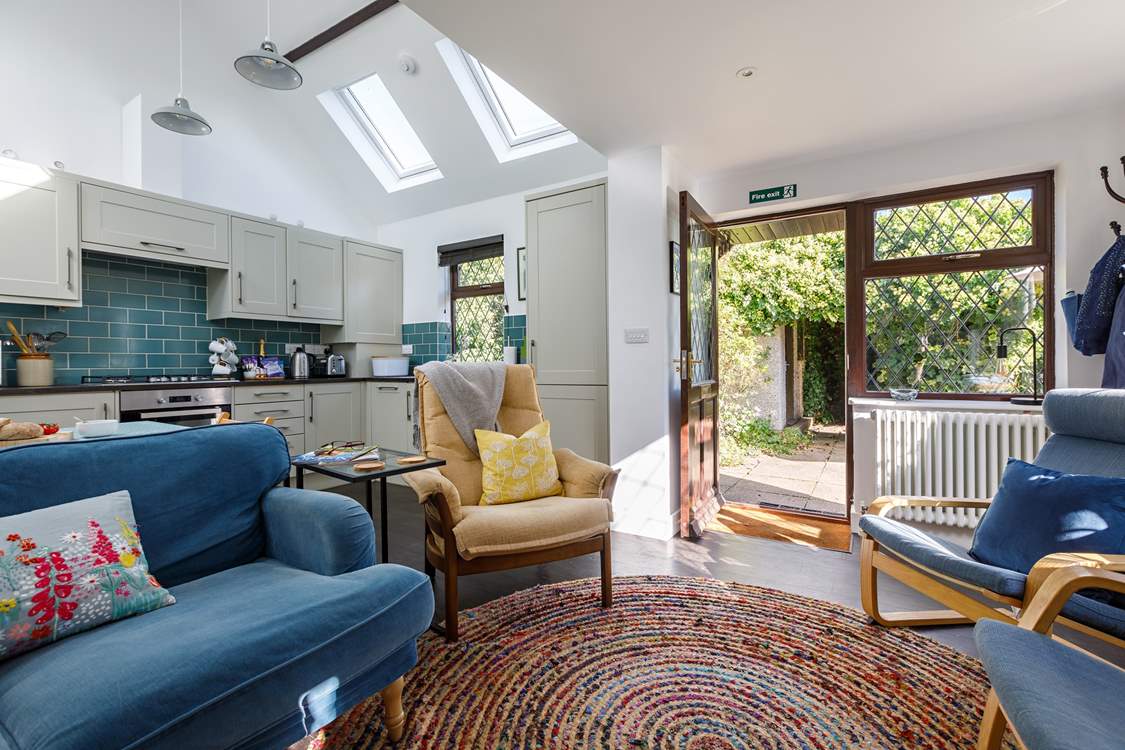 Easy access to the fabulous garden.