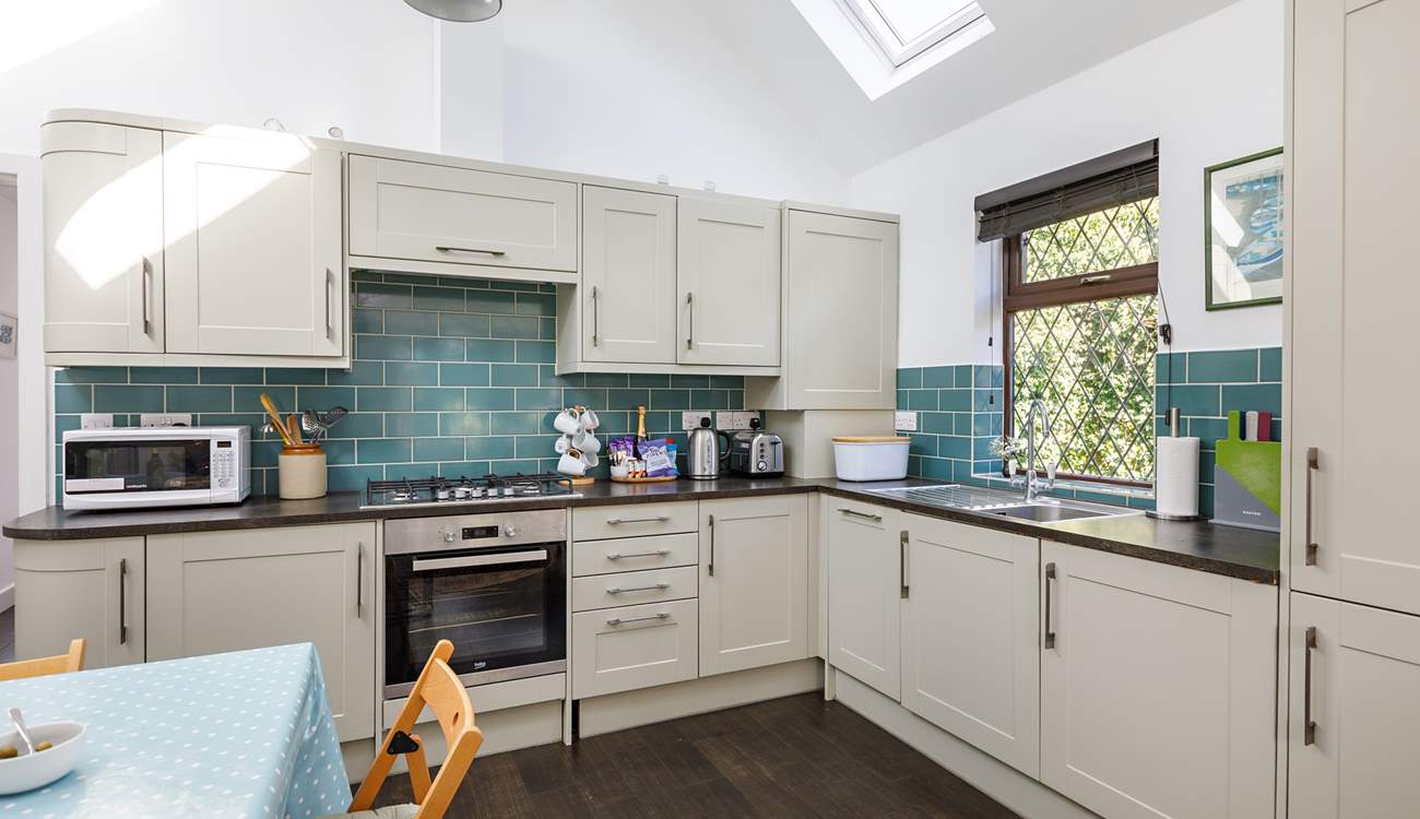 The kitchen has all the equipment you'll need to create a culinary masterpiece.