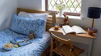 And there's a cute desk.