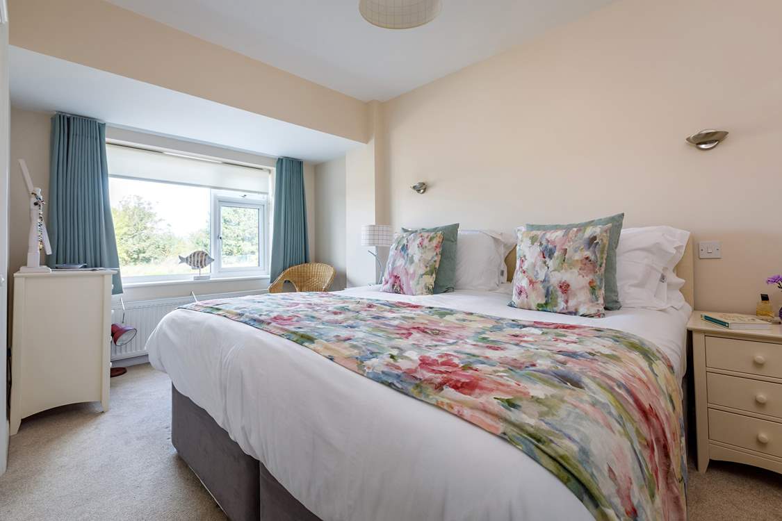 Bedroom 2 on the ground floor has a 'zip and link' bed, giving you the choice of a super-king double or twin beds.