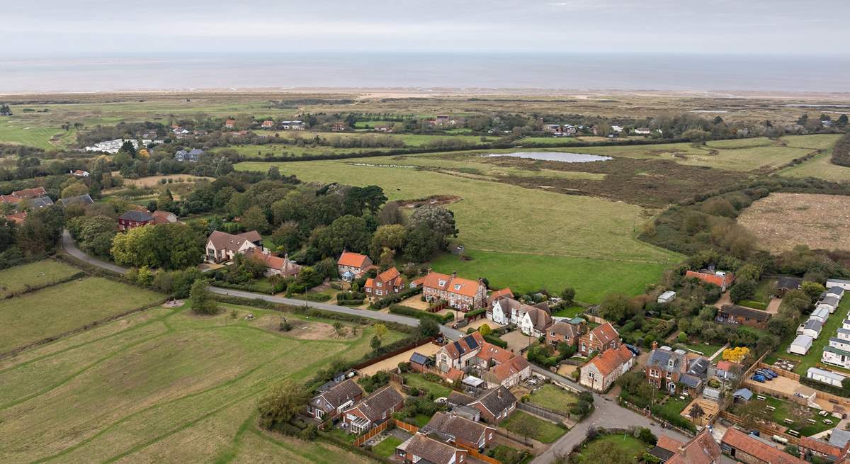 The village of Holme-next-the-Sea is a short journey away from the glorious coast. 