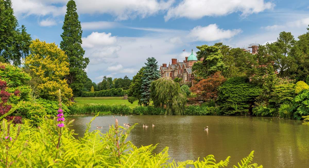 Explore the gardens of Sandringham.