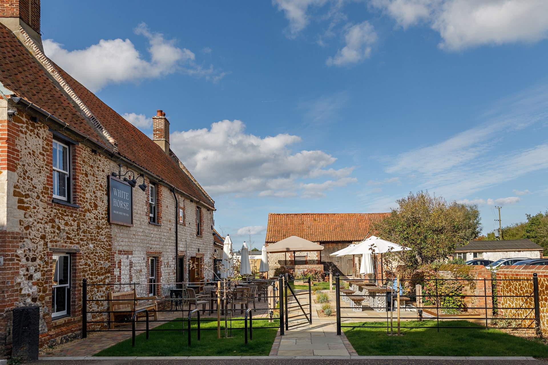 Take a stroll to the village pub, which is dog friendly too!