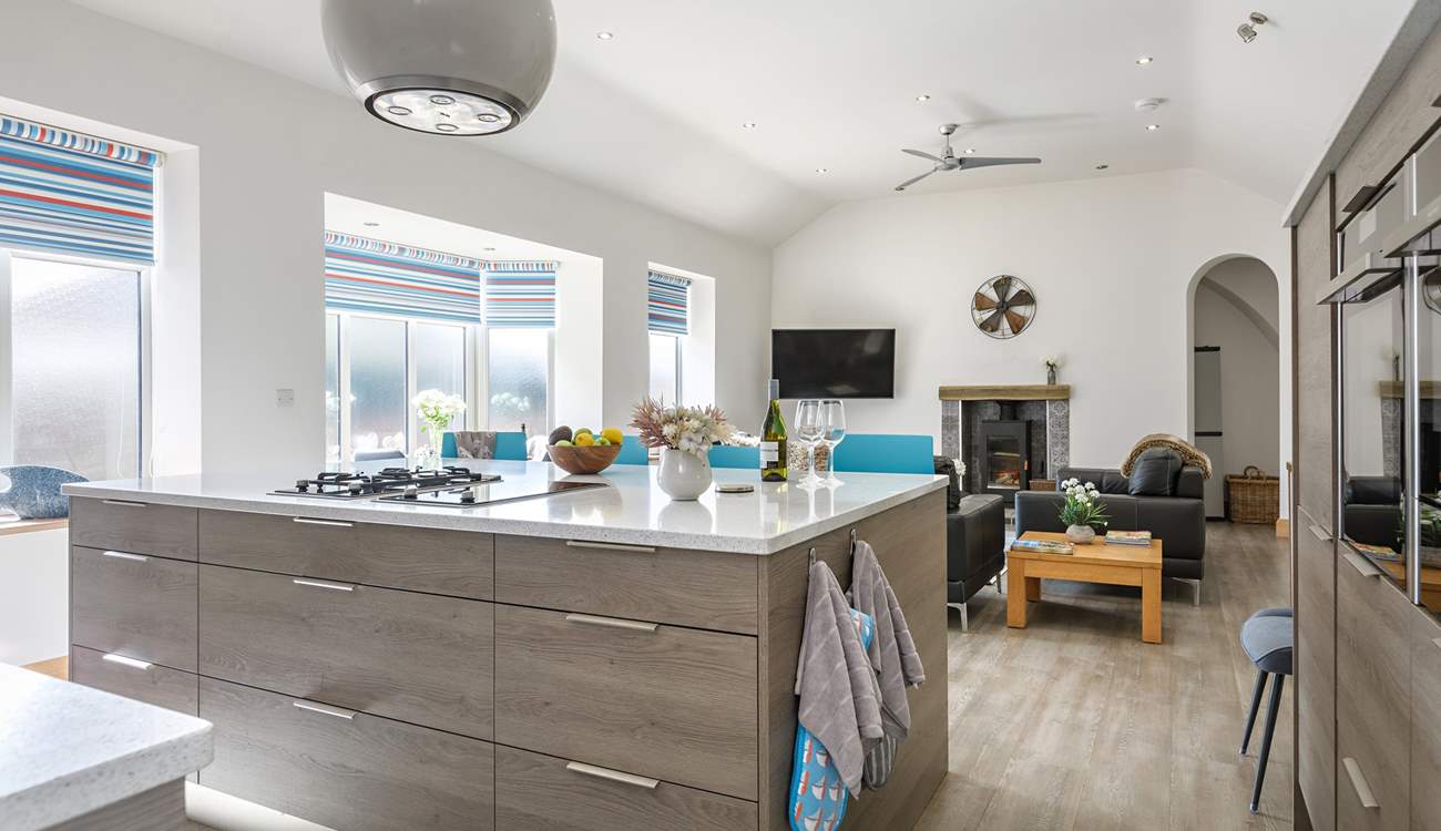 This apartment is great for sociable holidays. 