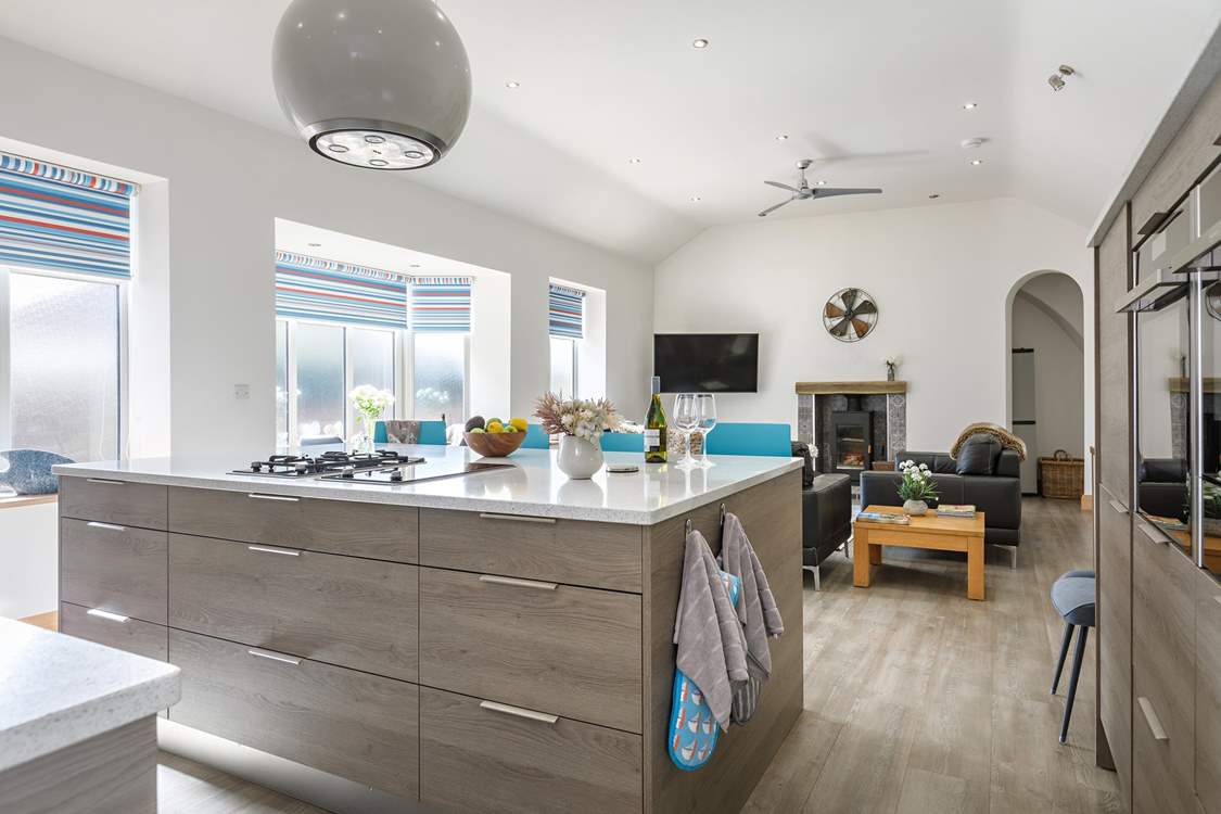 This apartment is great for sociable holidays.