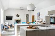 The kitchen-area has all the equipment you'll need to create a culinary masterpiece.