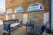 The courtyard is all yours to enjoy.