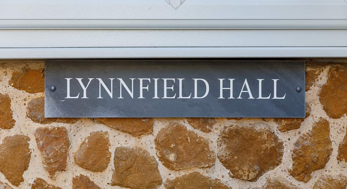 Welcome to Lynnfield Hall. 