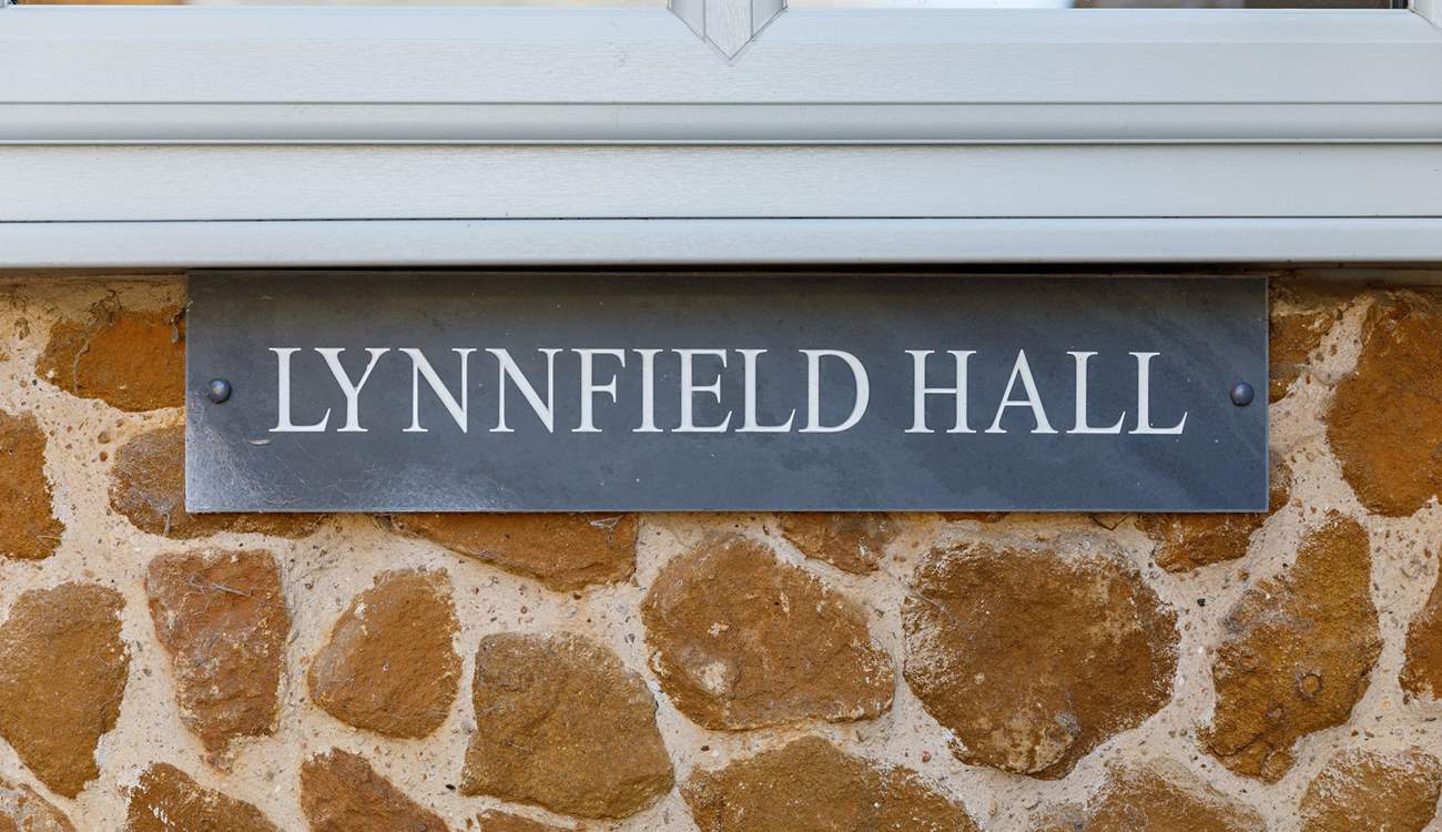 Welcome to Lynnfield Hall. 