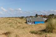 Explore the sandy dunes in Old Hunstanton.