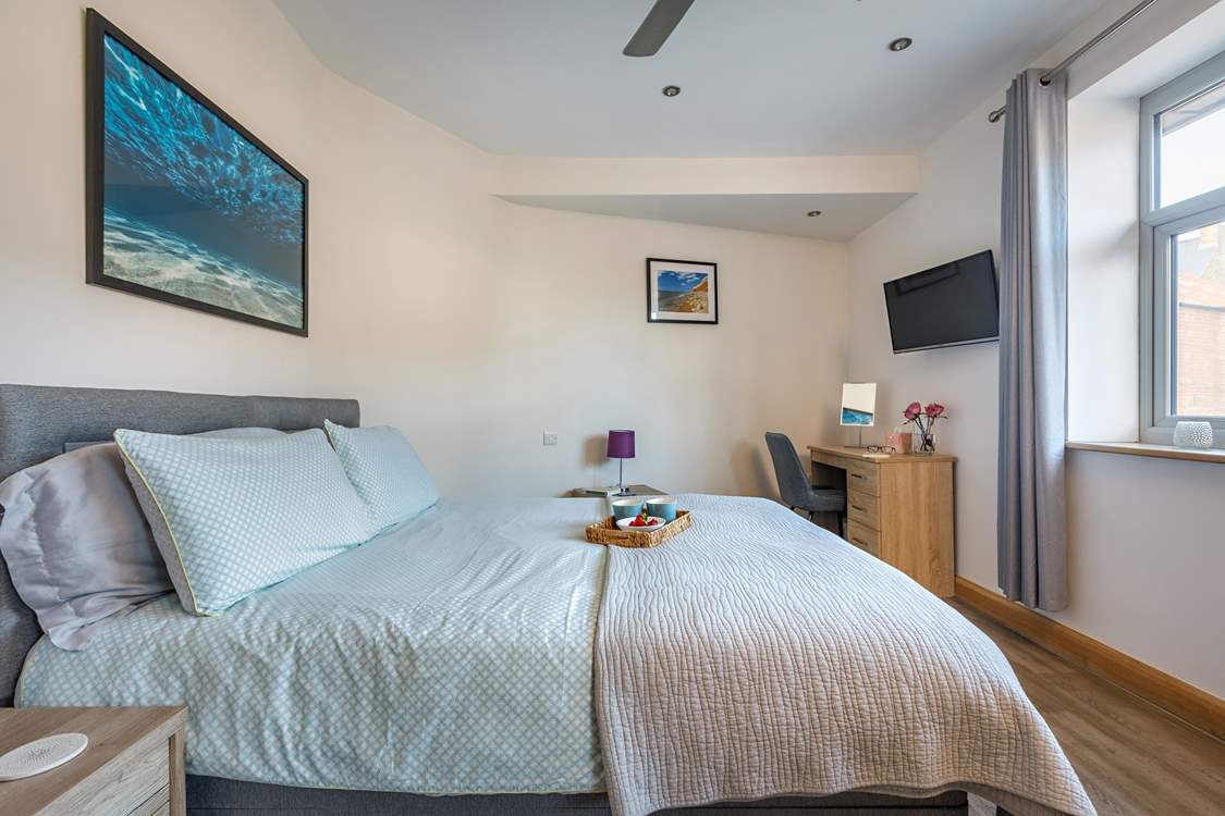 Both bedrooms have the luxury of a Smart TV.