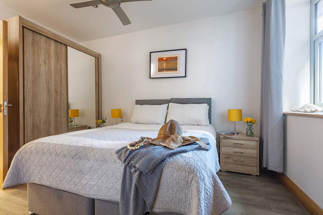 Both bedrooms are en suite and have 'zip and link' beds for flexibility.
