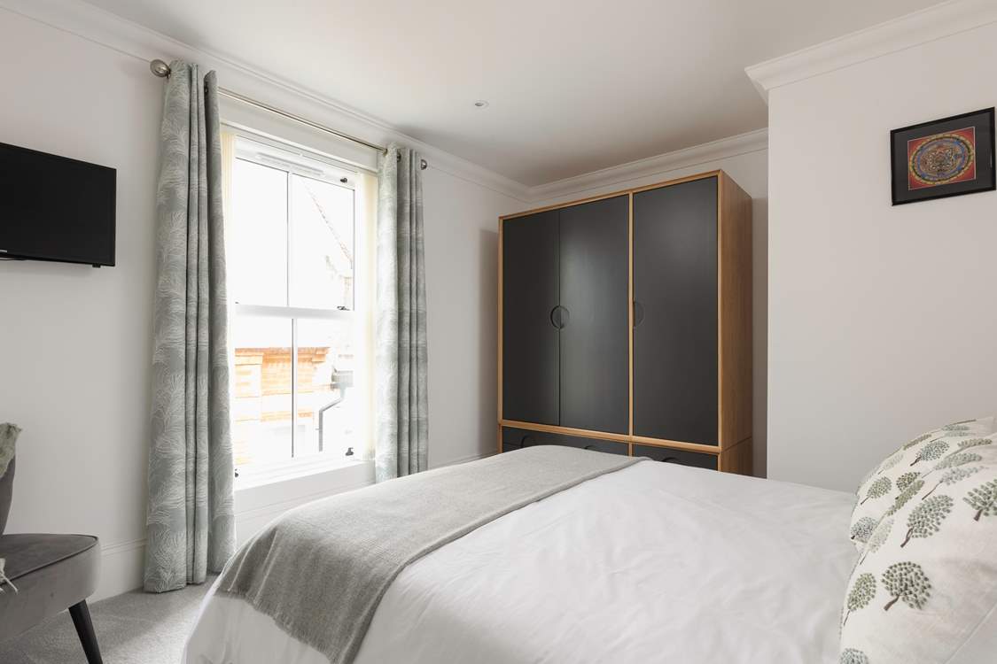 Plenty of storage for your holiday clothes.