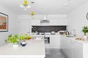 A stylish contemporary kitchen, so very well-equipped for the head chef.