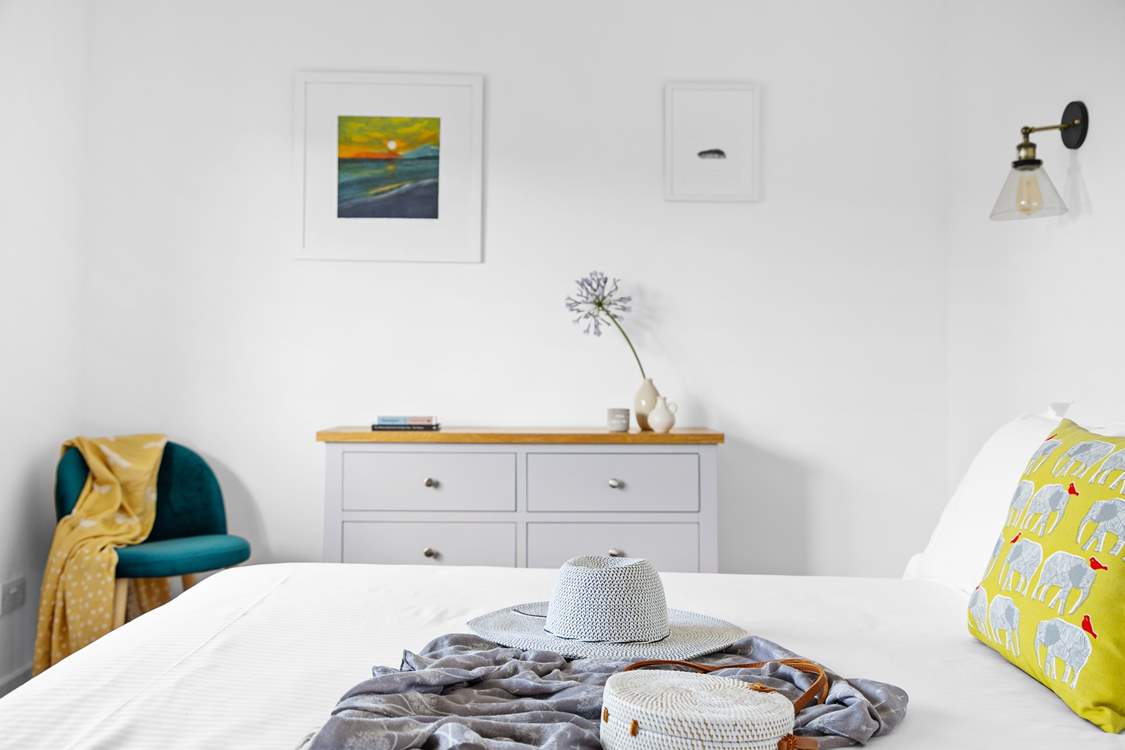 A delightfully restful room.