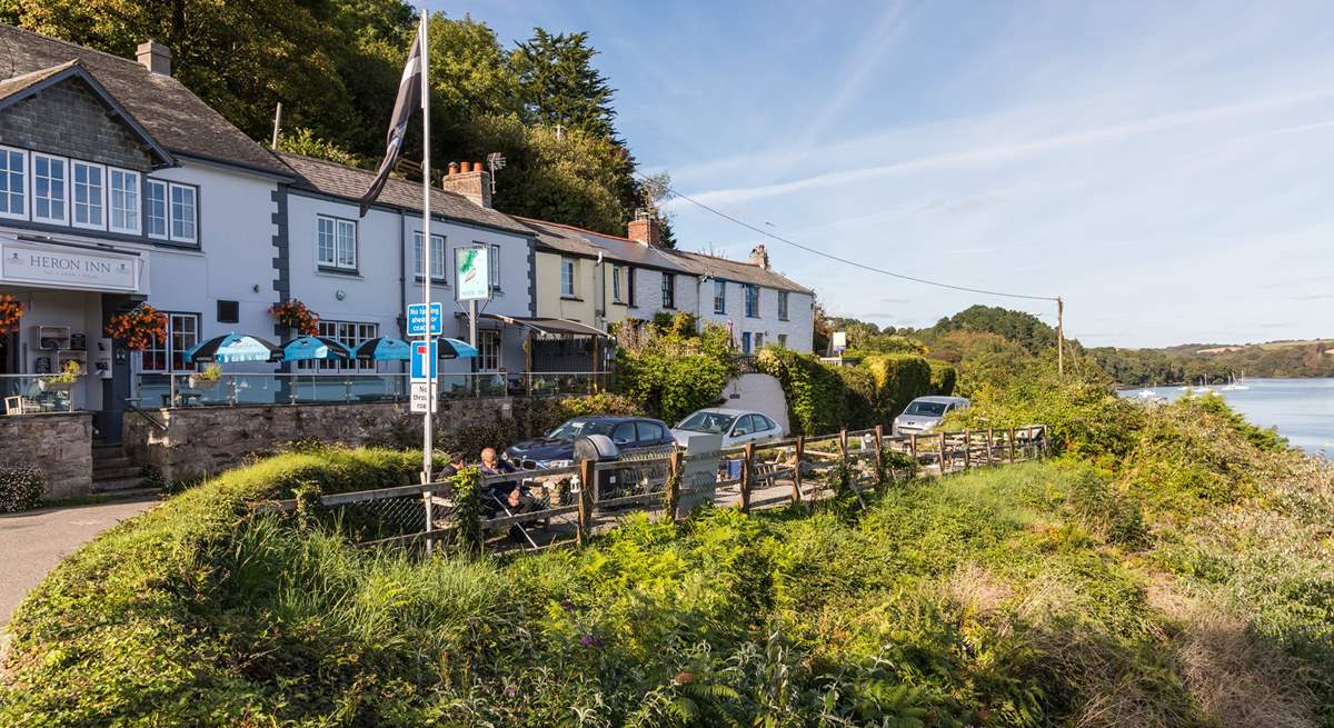 If you walk to Malpas you will be welcomed by The Heron Inn. 