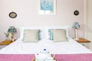 Tea in bed at the start of the day, what a treat (bedroom 2).