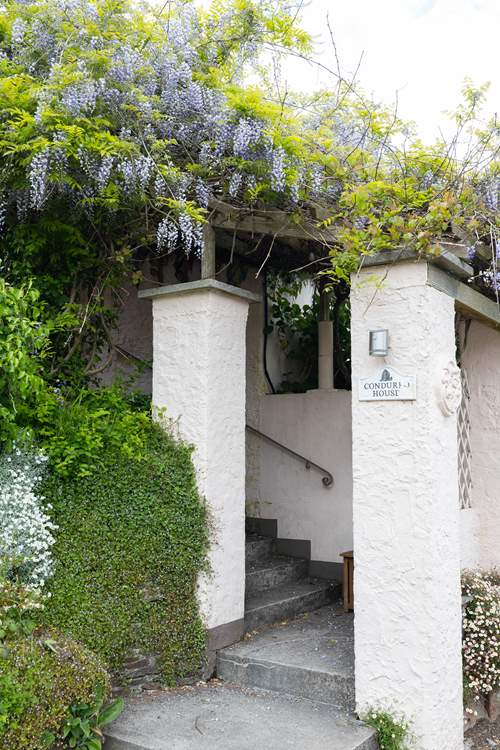 Steps lead to your front door.