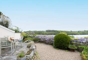 Enjoy elevated views of the creek from Condurro House. 