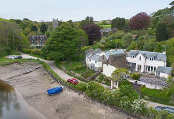 Seconds from the water. 