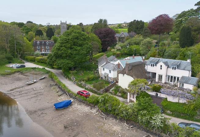 Seconds from the water. 