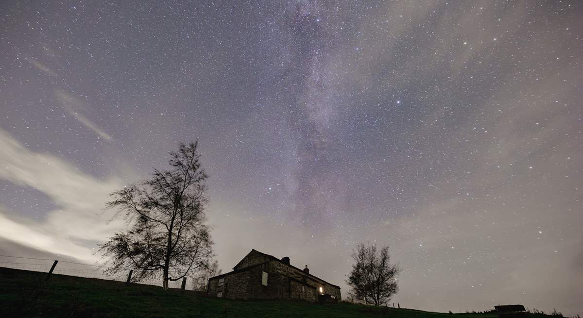 The Milky Way above Nettlebed, dark skies are magical.