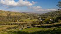 Views down the Dale from Nettlebed. 