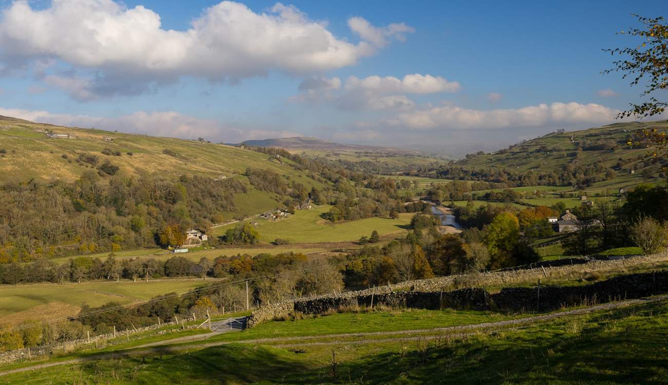 Views down the Dale from Nettlebed. 