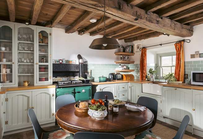 This really is a country kitchen.
