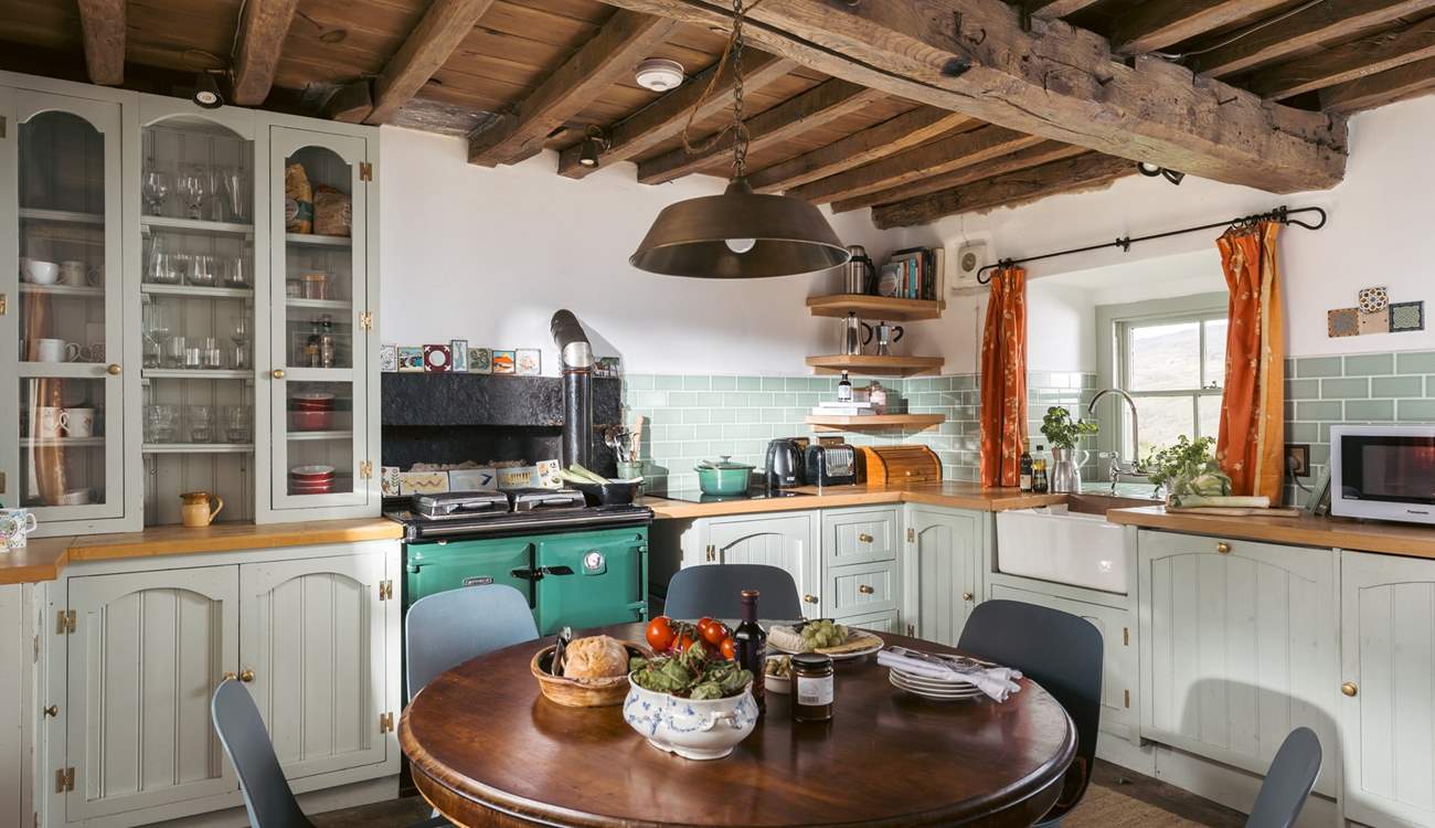 This really is a country kitchen.
