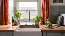 One of the best views ever whilst washing up!