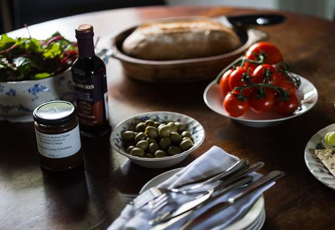 Savour some local Yorkshire treats on a grazing platter.